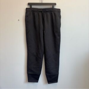 Under Armour XL Black Joggers Sweatpants elastic drawstring waist